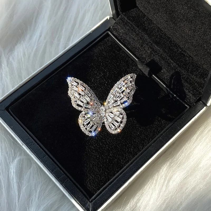 Dazzling Butterfly Ring-What About Noah