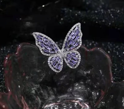 Dazzling Butterfly Ring-What About Noah