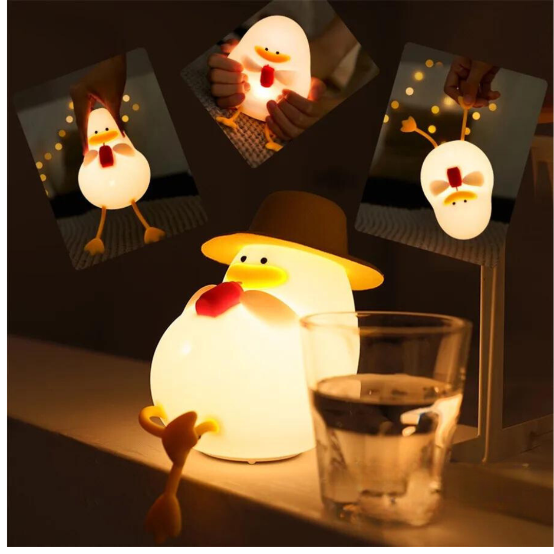 Duck Shape LED Night Light-What About Noah