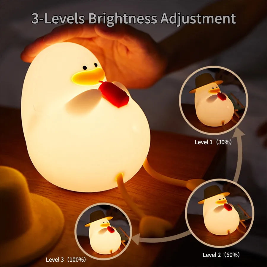 Duck Shape LED Night Light-What About Noah