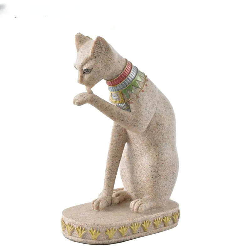 Egyptian Cat God Figurine-What About Noah