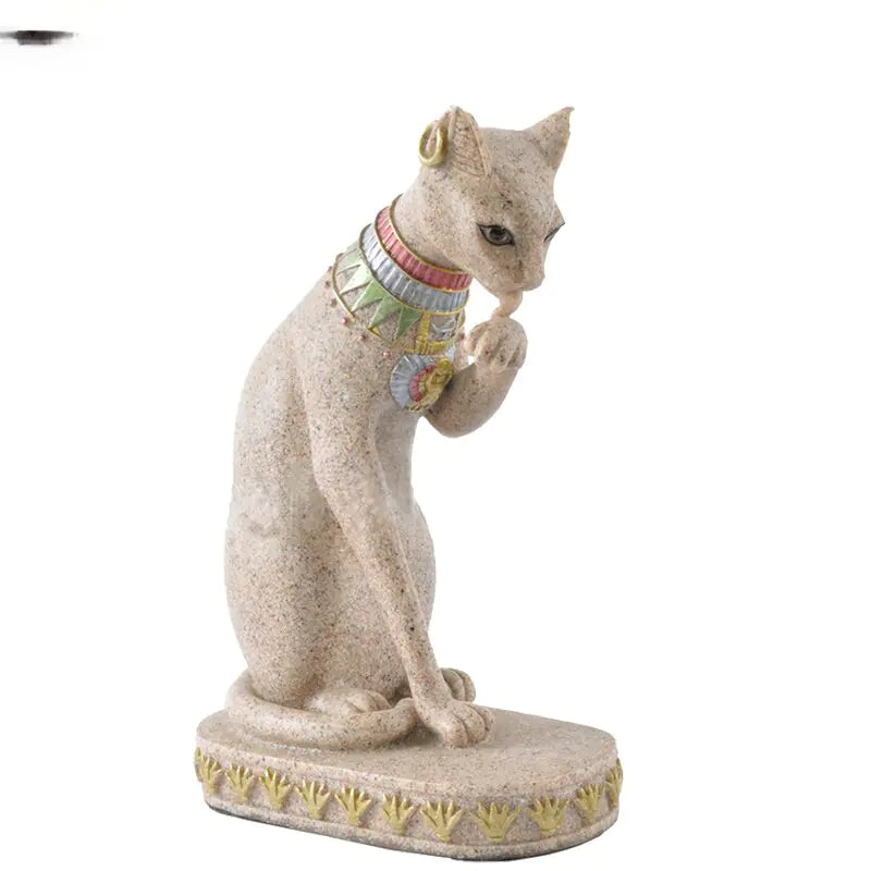 Egyptian Cat God Figurine-What About Noah