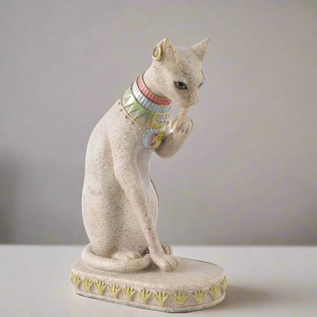 Egyptian Cat God Figurine-What About Noah