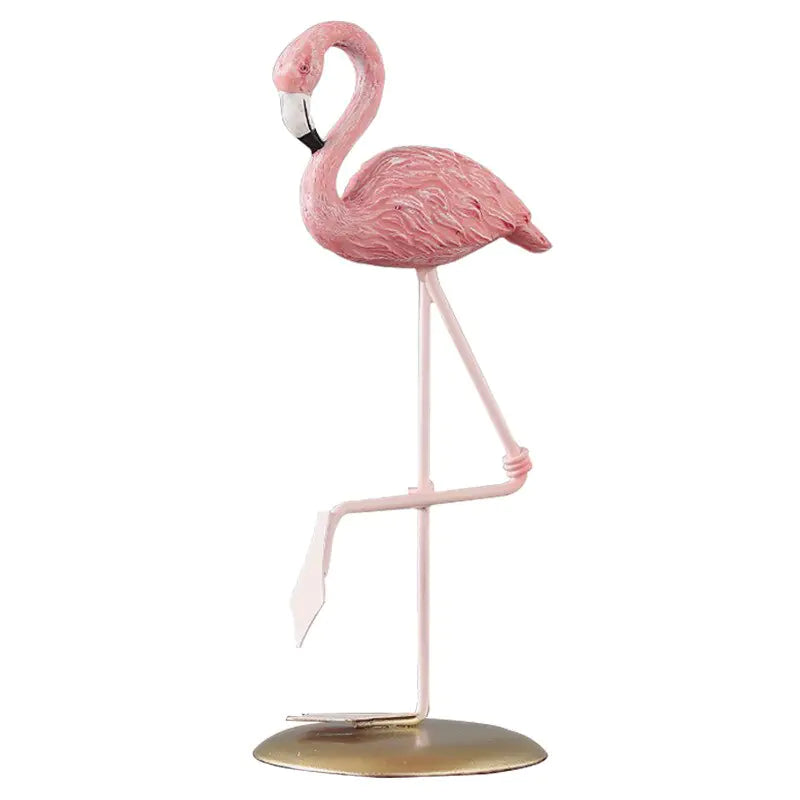 Elegant Pink Flamingo Figurine-What About Noah