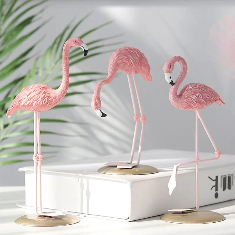 Elegant Pink Flamingo Figurine-What About Noah