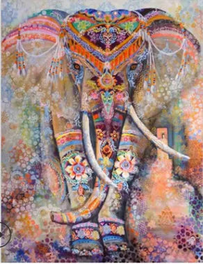 Elephant Mandala Tapestry-What About Noah