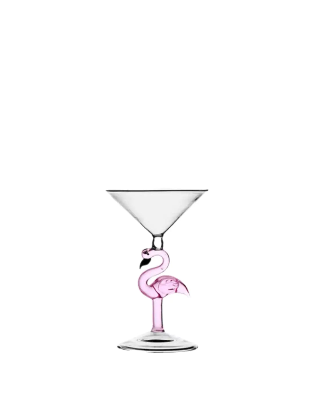 Flamingo Martini Glass-What About Noah