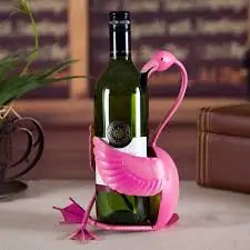 Flamingo Wine Holder-What About Noah