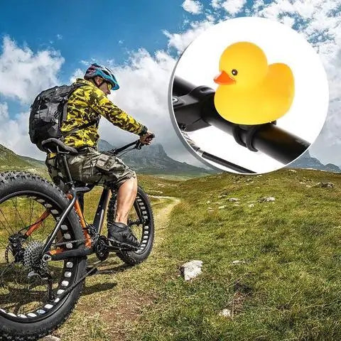 Flashing Duck Bicycle Horn Light-What About Noah