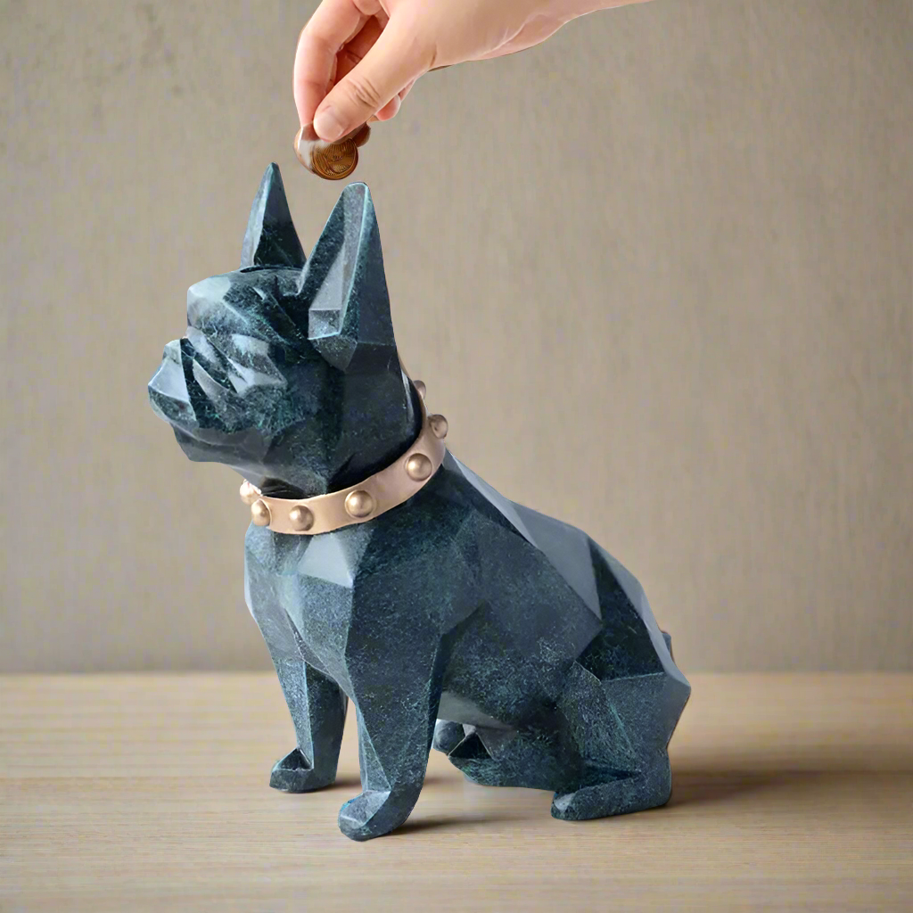 French Bulldog Coin Bank-What About Noah