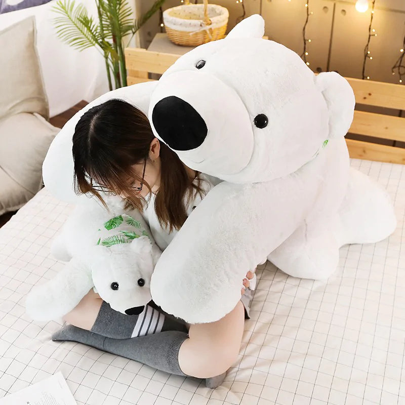 Giant Polar Bear Stuffed Animal-What About Noah