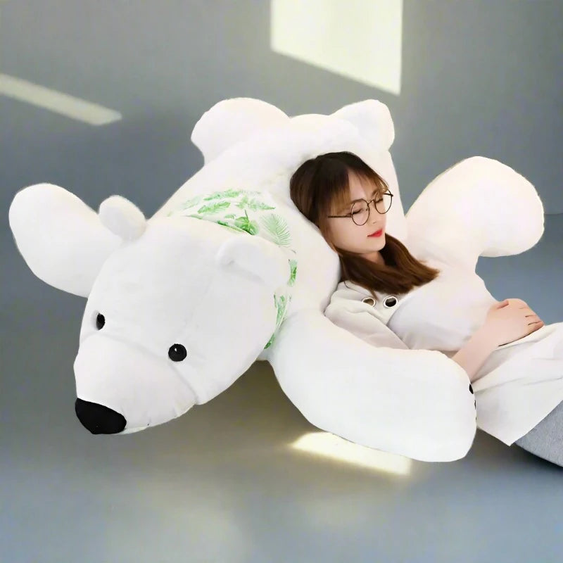 Giant Polar Bear Stuffed Animal-What About Noah