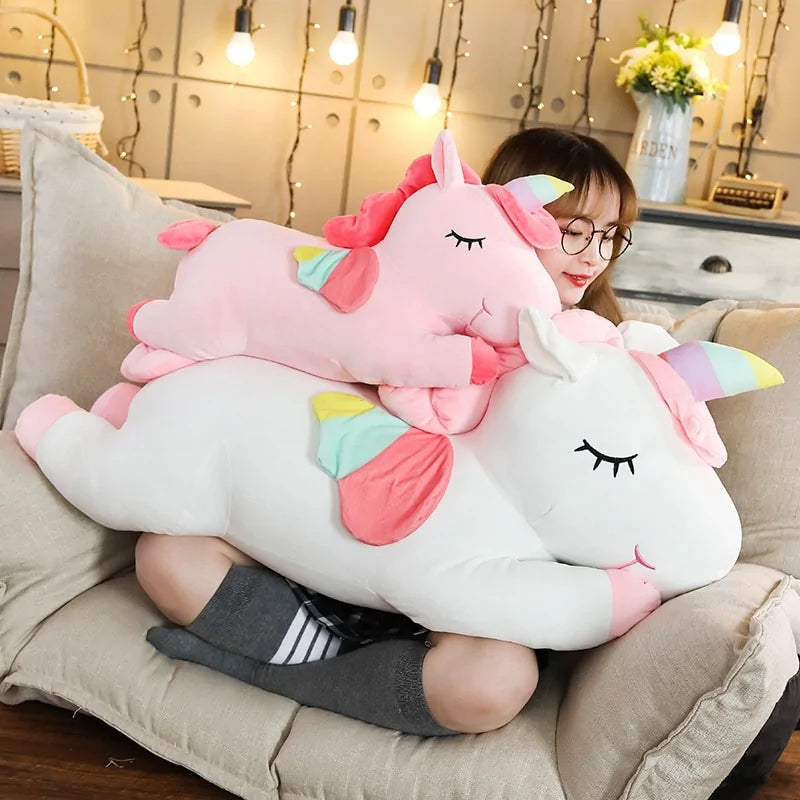 Giant Unicorn Stuffed Animal-What About Noah