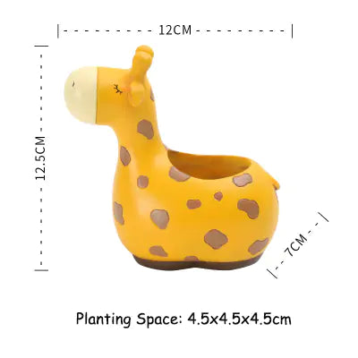 Giraffe Succulent Planter-What About Noah