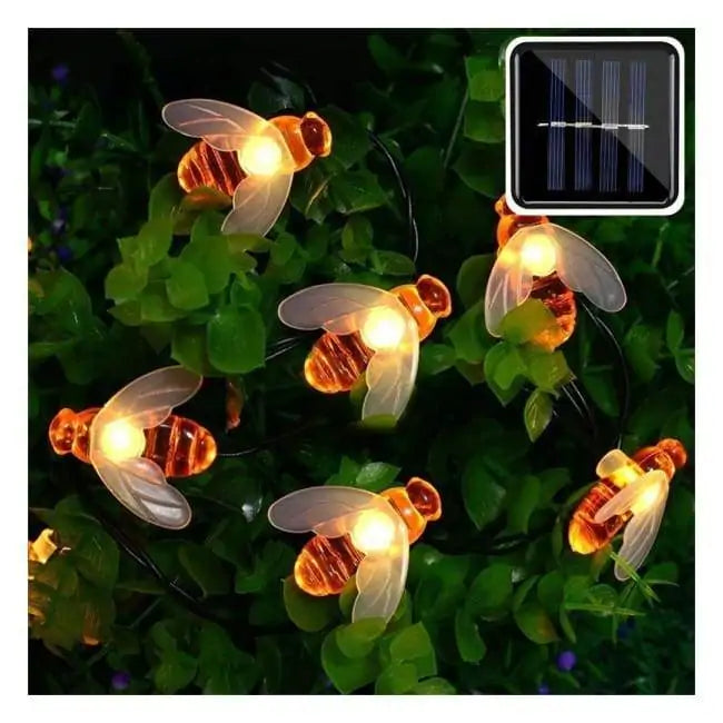 Honey Bee Solar Garden Lights-What About Noah