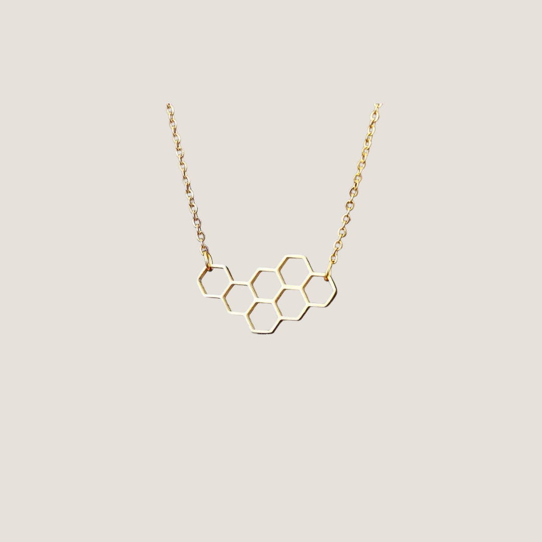 Honeycomb Necklace-What About Noah