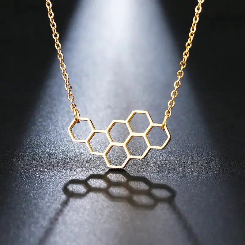 Honeycomb Necklace-What About Noah