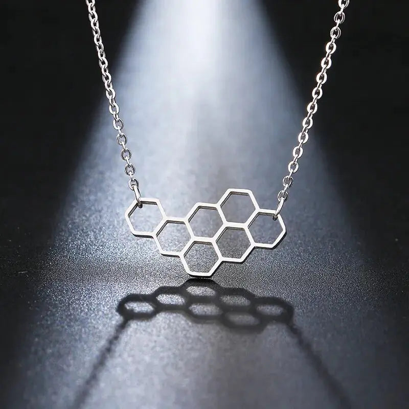 Honeycomb Necklace-What About Noah