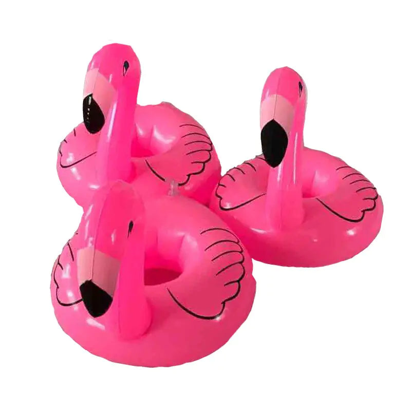 Inflatable Flamingo Cup Holders-What About Noah