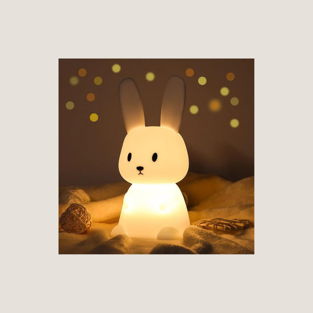 LED Rabbit Night Light-What About Noah