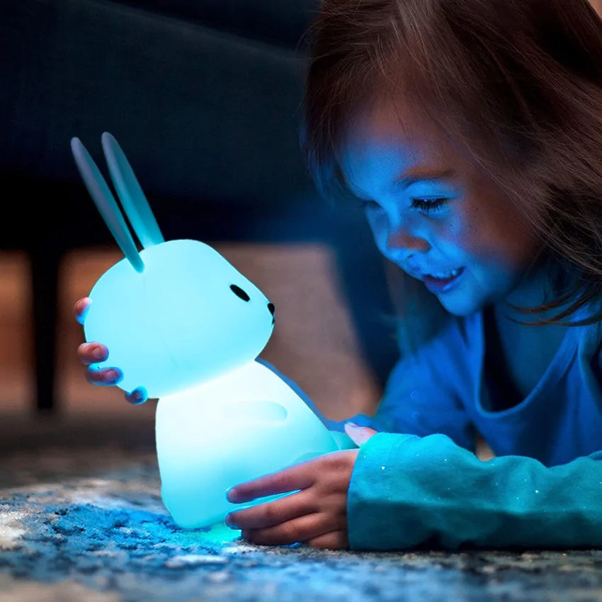 LED Rabbit Night Light-What About Noah