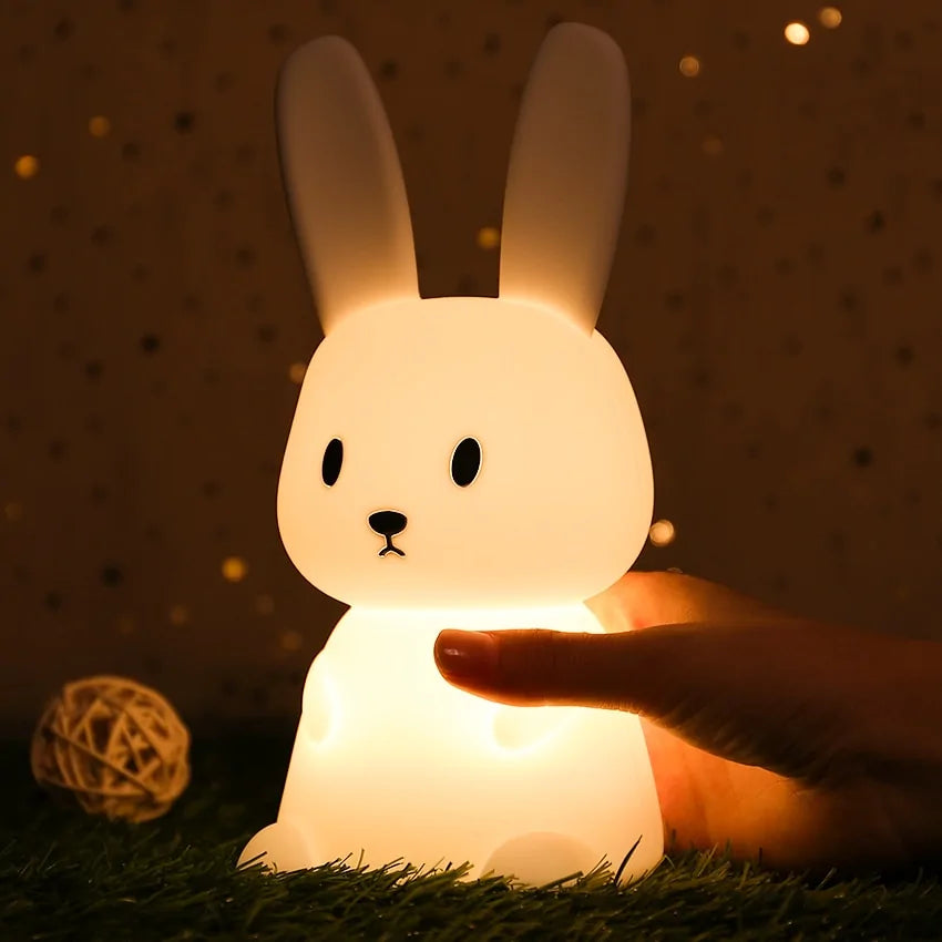 LED Rabbit Night Light-What About Noah