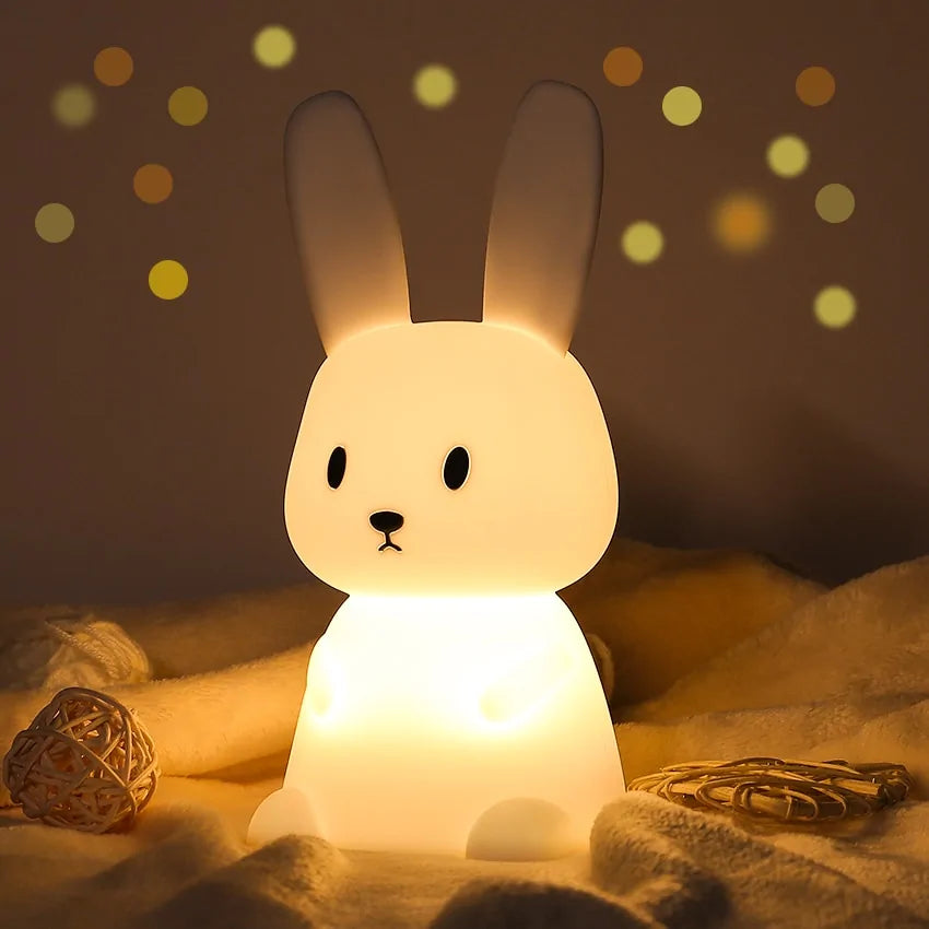 LED Rabbit Night Light-What About Noah