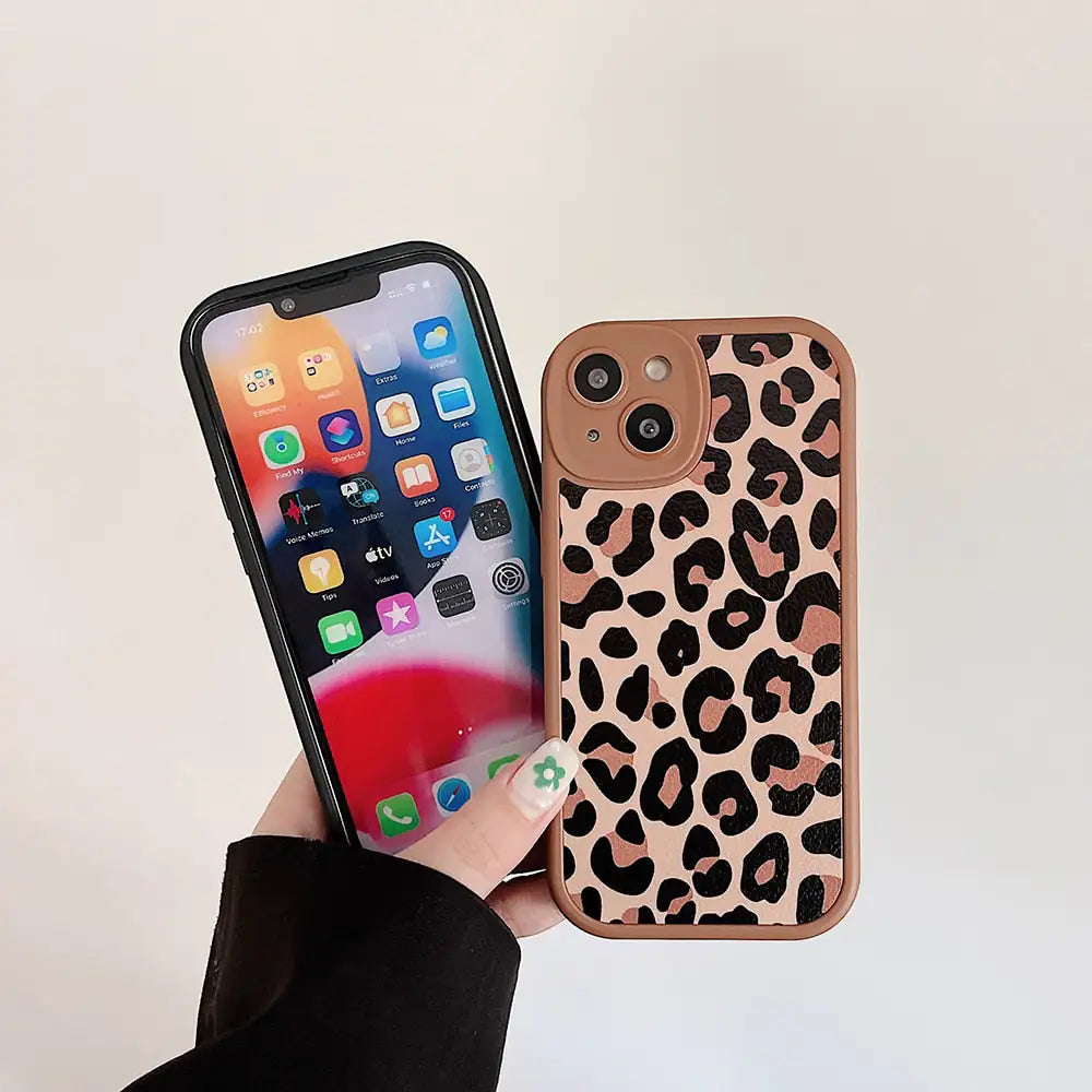 Leopard Print Phone Case-What About Noah