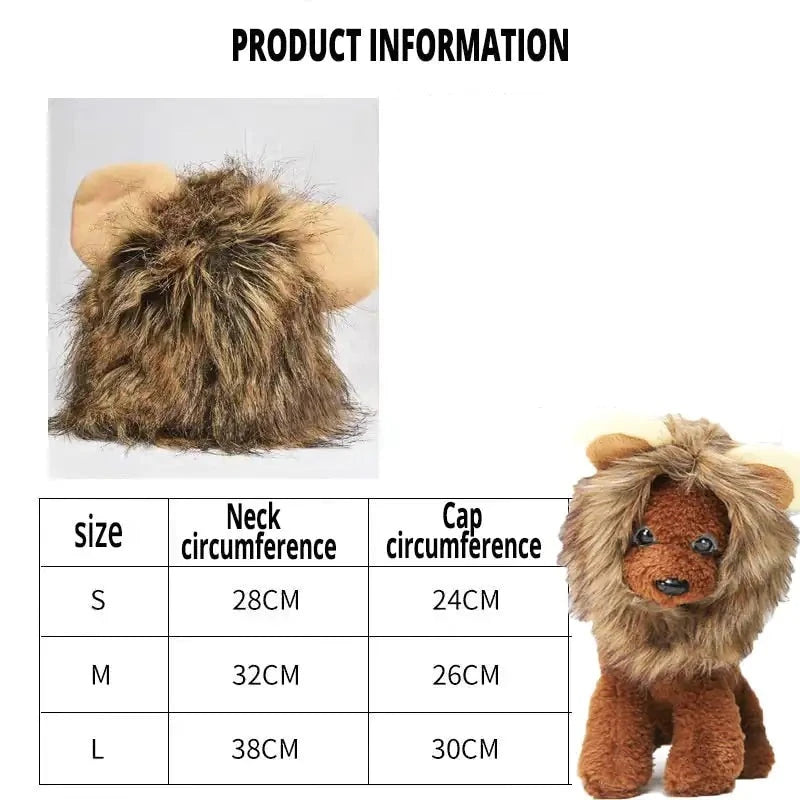 Lion Mane Cat Costume-What About Noah