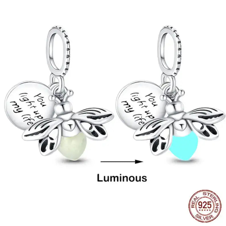 Luminous Firefly Charm-What About Noah