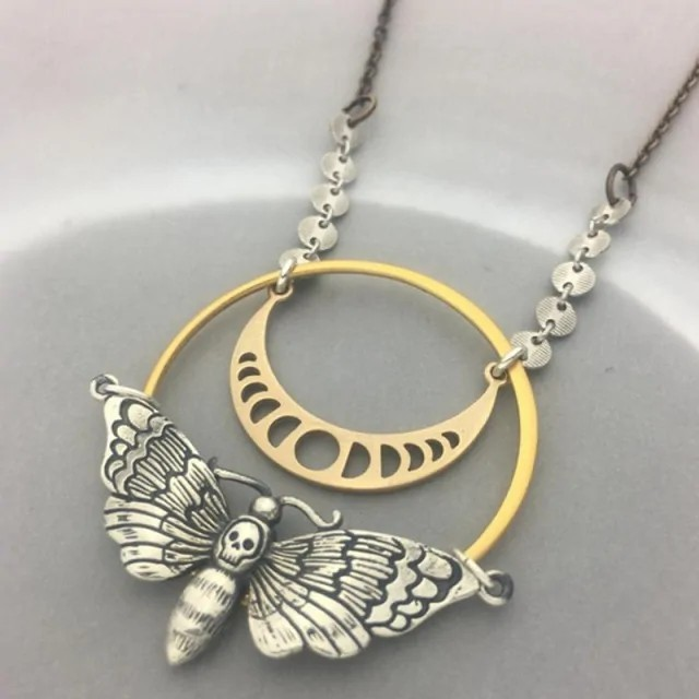 Luna Moth Necklaces-What About Noah