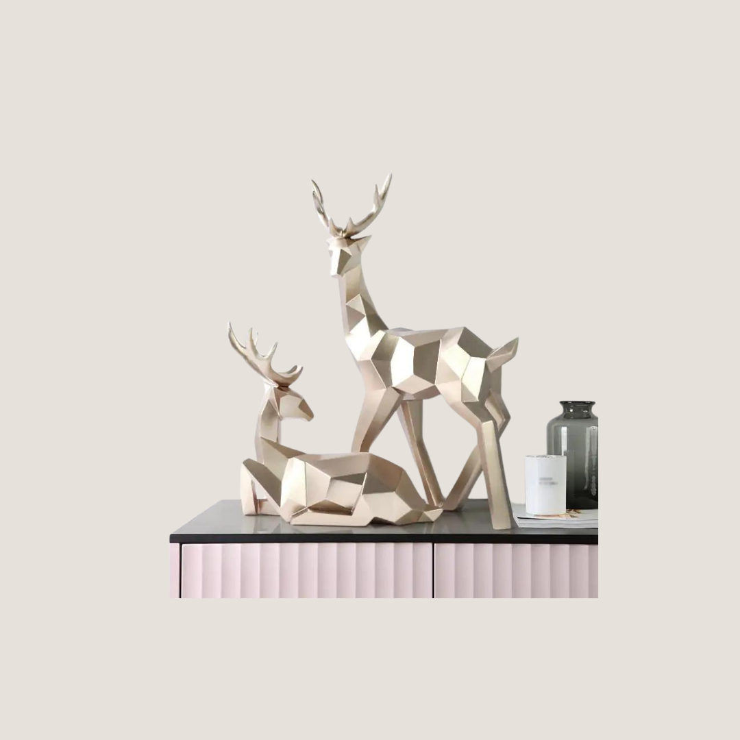 Majestic Deer Statue Figurines-What About Noah