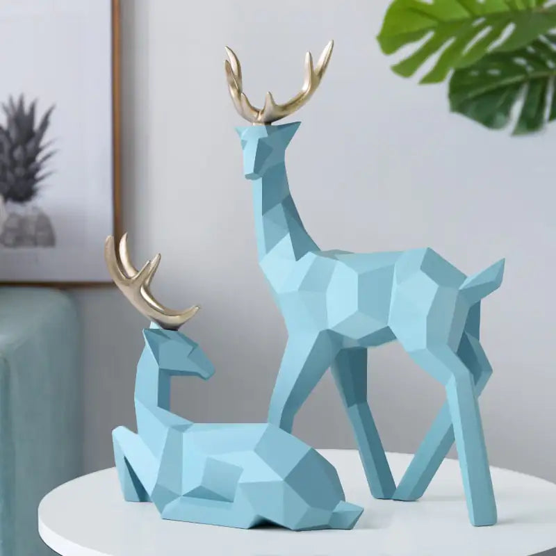 Majestic Deer Statue Figurines-What About Noah