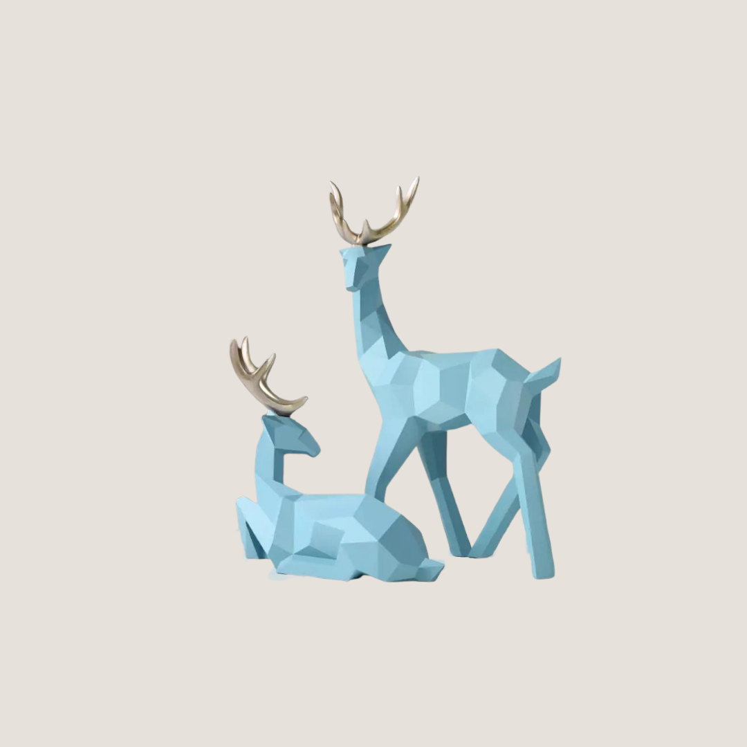 Majestic Deer Statue Figurines-What About Noah