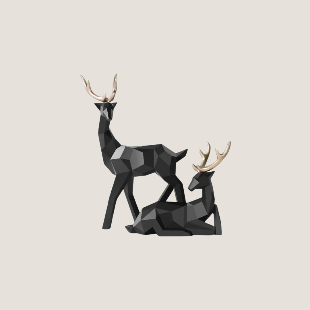 Majestic Deer Statue Figurines-What About Noah