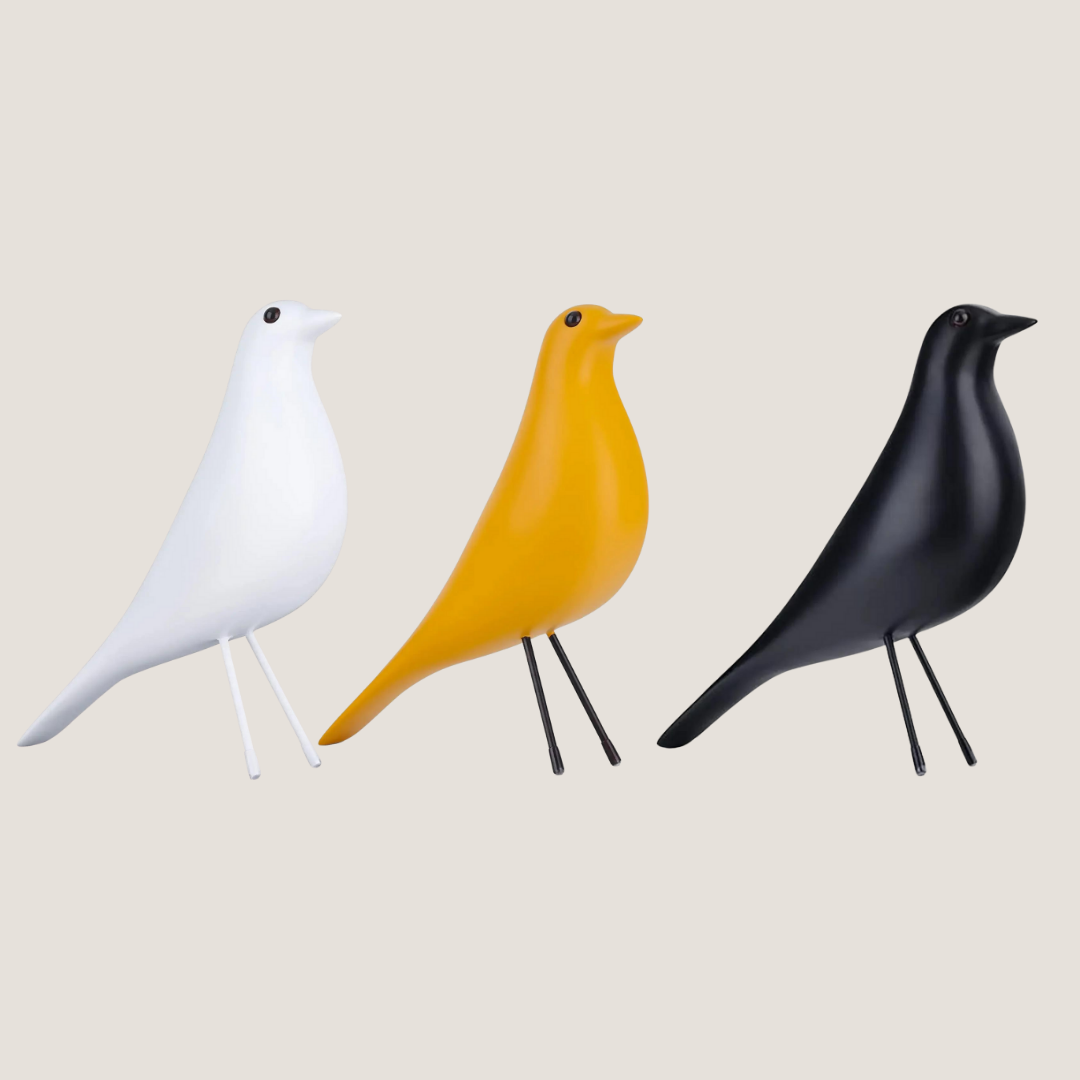 Minimalist Bird Figurine-What About Noah