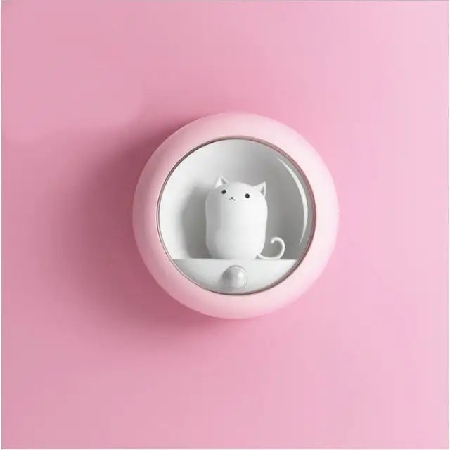 Motion-Sensing Kitten Night Light-What About Noah