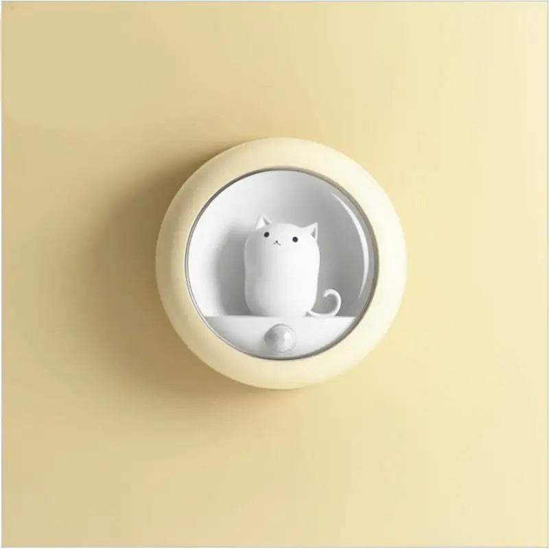 Motion-Sensing Kitten Night Light-What About Noah