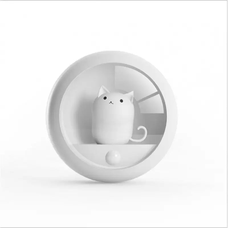 Motion-Sensing Kitten Night Light-What About Noah