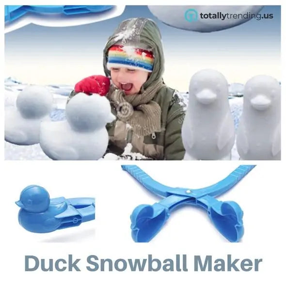 Quack-tastic Duck Snowball Maker-What About Noah