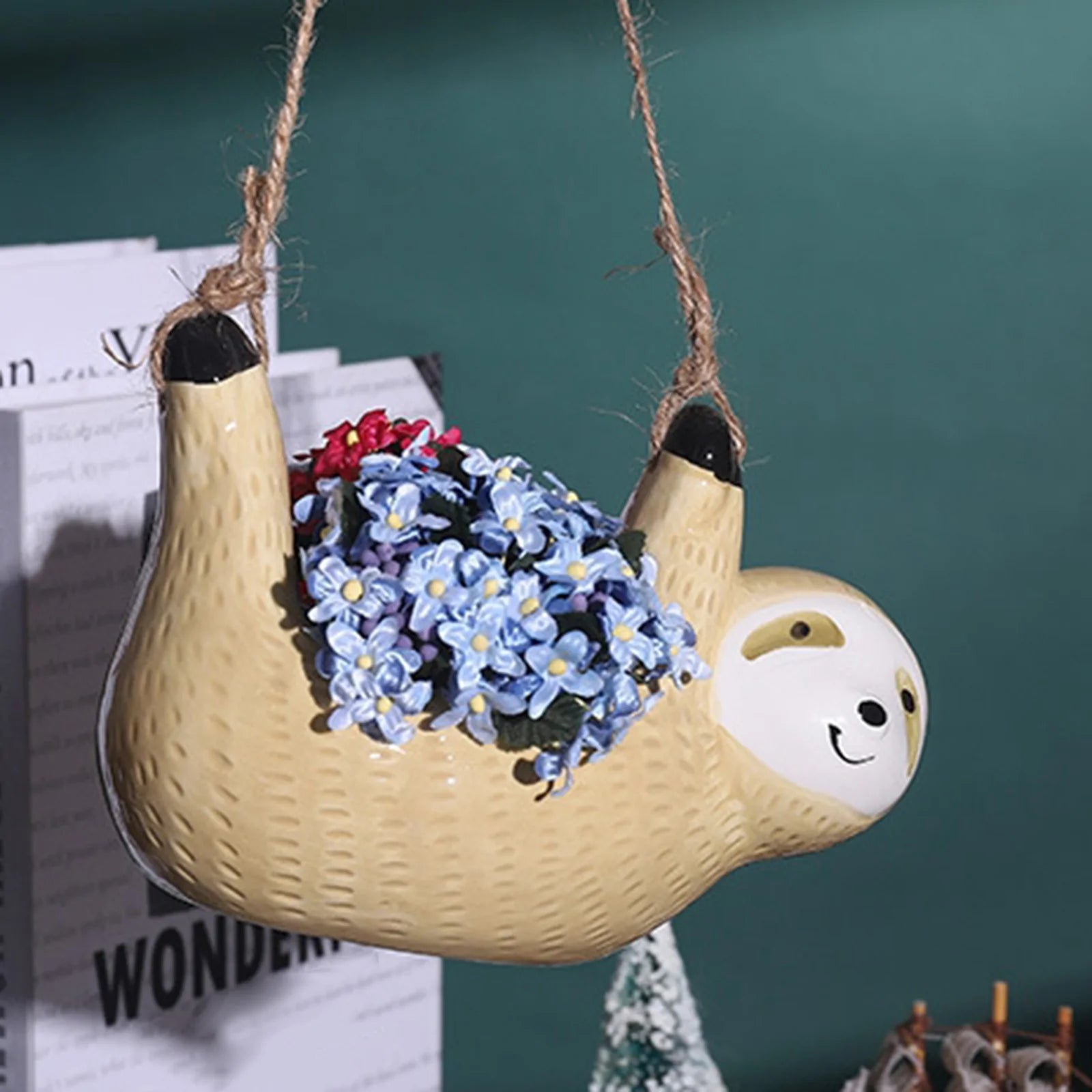 Sloth Hanging Planter-What About Noah