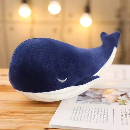 Soft Little Blue Whale Stuffed Animal-What About Noah