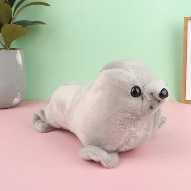 Soft Seal Stuffed Animal-What About Noah