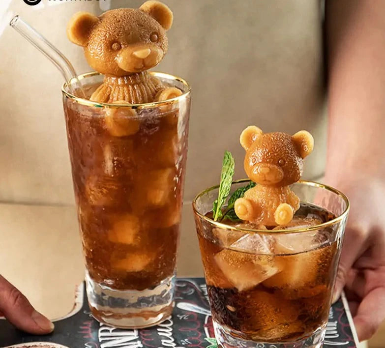 Teddy Bear Mold Ice Cube Maker-What About Noah