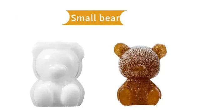 Teddy Bear Mold Ice Cube Maker-What About Noah