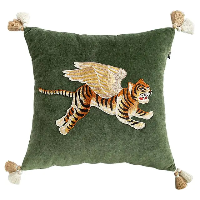 Tiger Cushion Covers-What About Noah