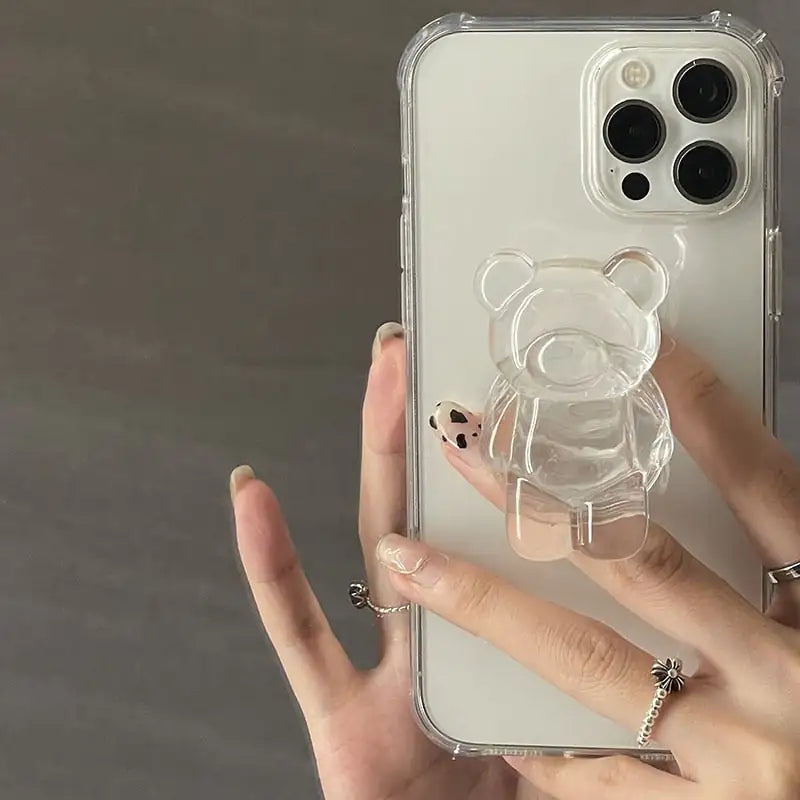 Transparent 3D Bear Case-What About Noah