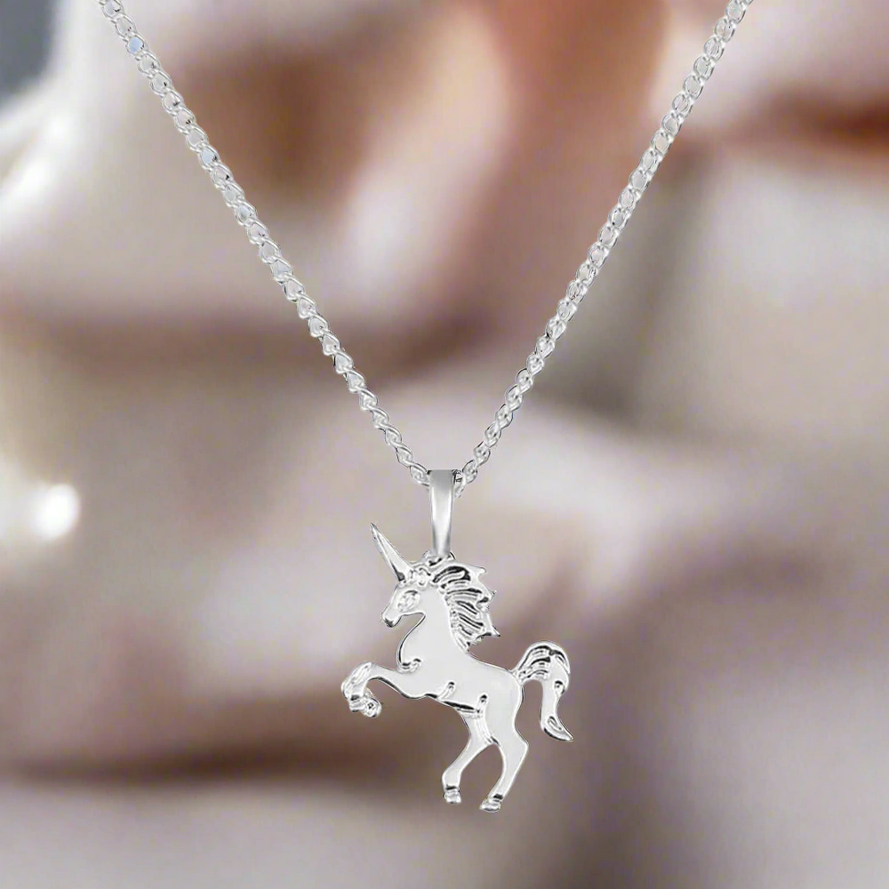 Unicorn Pendant Necklace-What About Noah