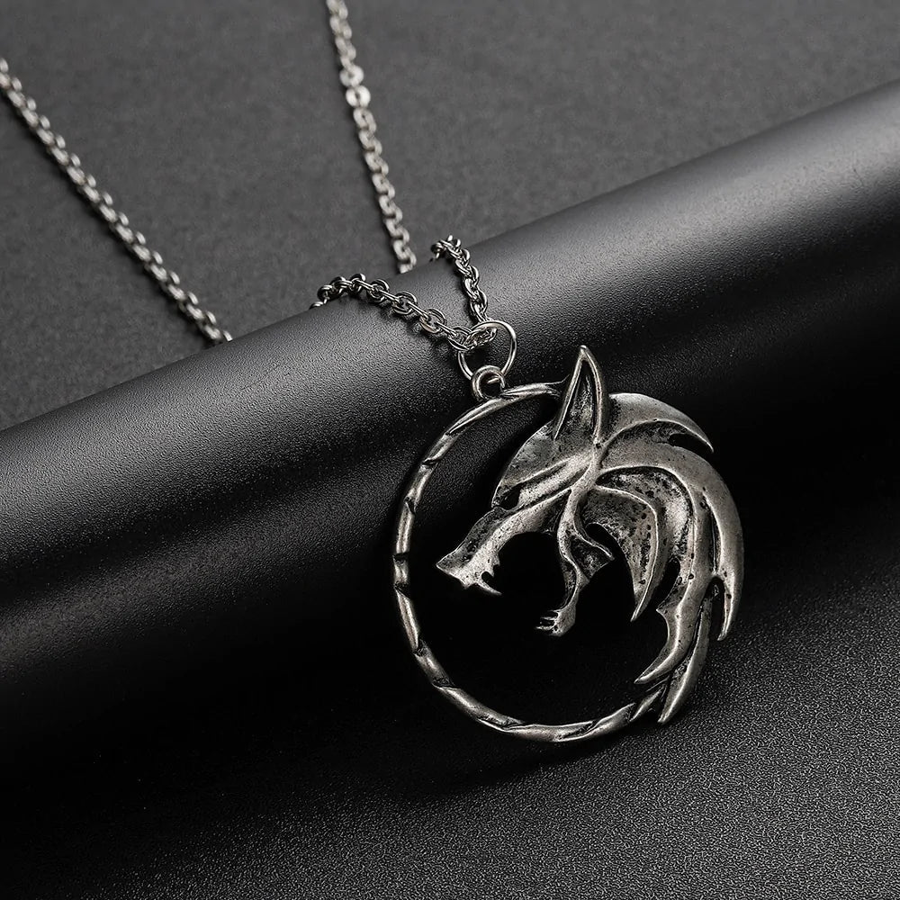 Wild Hunt Wolf Necklace-What About Noah