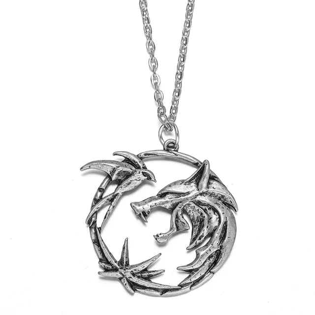 Wild Hunt Wolf Necklace-What About Noah